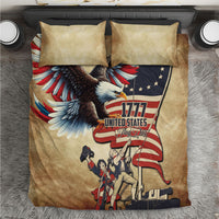 United States Flag Day Eagle 1777 Bedding Set Patriotic American Flag