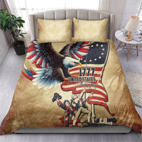 United States Flag Day Eagle 1777 Bedding Set Patriotic American Flag