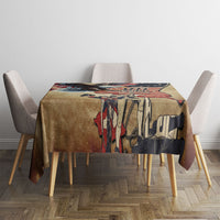 United States Flag Day Eagle 1777 Tablecloth Patriotic American Flag