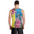 Brazil Cattleya Labiata Men Tank Top Christ The Redeemer And Flag Color Style - Wonder Print Shop