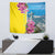 Brazil Cattleya Labiata Tapestry Christ The Redeemer And Flag Color Style - Wonder Print Shop