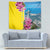 Brazil Cattleya Labiata Tapestry Christ The Redeemer And Flag Color Style - Wonder Print Shop