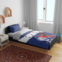 Honduras Independence Day Bedding Set Scarlet Macaw Flag Style - Wonder Print Shop