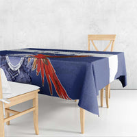 Honduras Independence Day Tablecloth Scarlet Macaw Flag Style - Wonder Print Shop