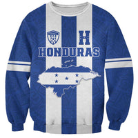 Custom Honduras Football Sweatshirt La H Go Champion - Wonder Print Shop