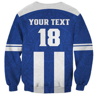 Custom Honduras Football Sweatshirt La H Go Champion - Wonder Print Shop