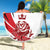 Custom England Football Beach Blanket Simple Style - Wonder Print Shop