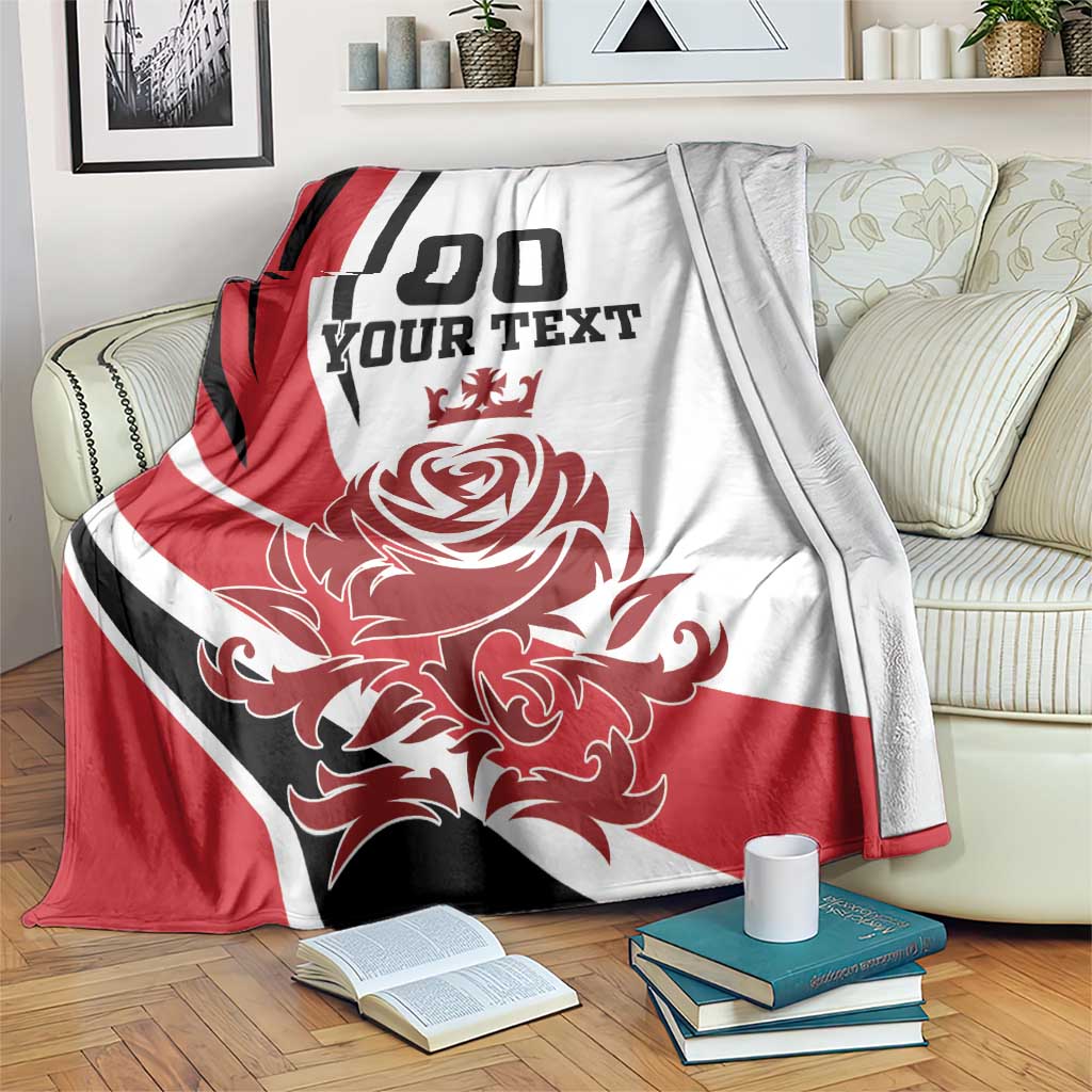 Custom England Football Blanket Simple Style