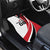 Custom England Football Car Mats Simple Style - Wonder Print Shop