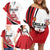 Custom England Football Family Matching Off Shoulder Short Dress and Hawaiian Shirt Simple Style - Wonder Print Shop