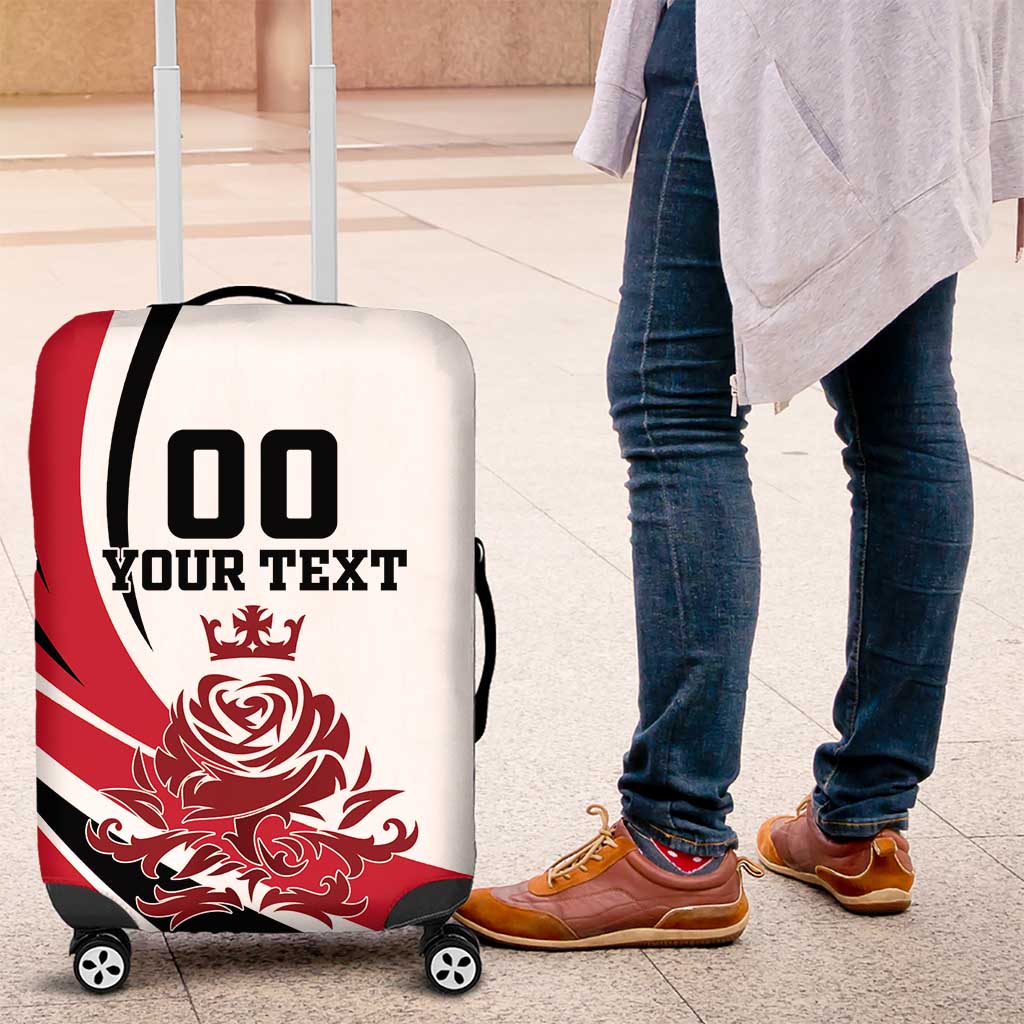 Custom England Football Luggage Cover Simple Style - Wonder Print Shop