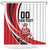 Custom England Football Shower Curtain Simple Style