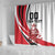 Custom England Football Shower Curtain Simple Style