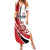 Custom England Football Summer Maxi Dress Simple Style - Wonder Print Shop