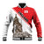 Custom England Rose Baseball Jacket With Big Ben - Wonder Print Shop