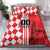 Custom Croatia Bedding Set Checkerboard Hrvatska Simple Style - Wonder Print Shop