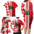 Custom Croatia Family Matching Long Sleeve Bodycon Dress and Hawaiian Shirt Checkerboard Hrvatska Simple Style