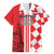 Custom Croatia Family Matching Long Sleeve Bodycon Dress and Hawaiian Shirt Checkerboard Hrvatska Simple Style