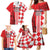 Custom Croatia Family Matching Mermaid Dress and Hawaiian Shirt Checkerboard Hrvatska Simple Style