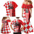 Custom Croatia Family Matching Mermaid Dress and Hawaiian Shirt Checkerboard Hrvatska Simple Style