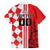 Custom Croatia Family Matching Off The Shoulder Long Sleeve Dress and Hawaiian Shirt Checkerboard Hrvatska Simple Style