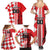 Custom Croatia Family Matching Summer Maxi Dress and Hawaiian Shirt Checkerboard Hrvatska Simple Style