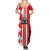 Custom Croatia Family Matching Summer Maxi Dress and Hawaiian Shirt Checkerboard Hrvatska Simple Style