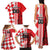 Custom Croatia Family Matching Tank Maxi Dress and Hawaiian Shirt Checkerboard Hrvatska Simple Style