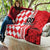 Custom Croatia Quilt Checkerboard Hrvatska Simple Style