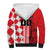 Custom Croatia Sherpa Hoodie Checkerboard Hrvatska Simple Style