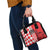 Custom Croatia Shoulder Handbag Checkerboard Hrvatska Simple Style