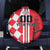 Custom Croatia Spare Tire Cover Checkerboard Hrvatska Simple Style