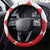 Croatia Steering Wheel Cover Checkerboard Hrvatska Simple Style