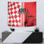 Custom Croatia Tapestry Checkerboard Hrvatska Simple Style