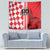 Custom Croatia Tapestry Checkerboard Hrvatska Simple Style