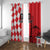 Custom Croatia Window Curtain Checkerboard Hrvatska Simple Style