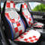 Custom Croatia Checkerboard Car Seat Cover Simple Style - Wonder Print Shop