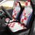 Custom Croatia Checkerboard Car Seat Cover Simple Style - Wonder Print Shop