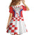 Custom Croatia Checkerboard Family Matching Off Shoulder Maxi Dress and Hawaiian Shirt Simple Style