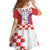 Custom Croatia Checkerboard Family Matching Puletasi and Hawaiian Shirt Simple Style