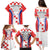 Custom Croatia Checkerboard Family Matching Puletasi and Hawaiian Shirt Simple Style