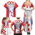 Custom Croatia Checkerboard Family Matching Summer Maxi Dress and Hawaiian Shirt Simple Style