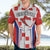 Custom Croatia Checkerboard Hawaiian Shirt Simple Style