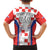 Custom Croatia Checkerboard Hawaiian Shirt Simple Style