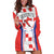 Custom Croatia Checkerboard Hoodie Dress Simple Style - Wonder Print Shop