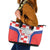 Custom Croatia Checkerboard Leather Tote Bag Simple Style - Wonder Print Shop