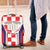 Custom Croatia Checkerboard Luggage Cover Simple Style - Wonder Print Shop