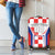 Custom Croatia Checkerboard Luggage Cover Simple Style - Wonder Print Shop