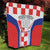 Custom Croatia Checkerboard Quilt Simple Style