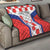 Custom Croatia Checkerboard Quilt Simple Style